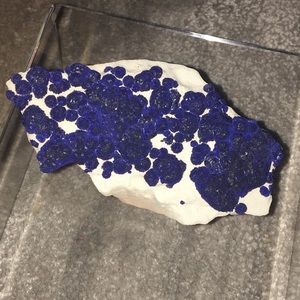 Malbunka Azurite mineral for display
